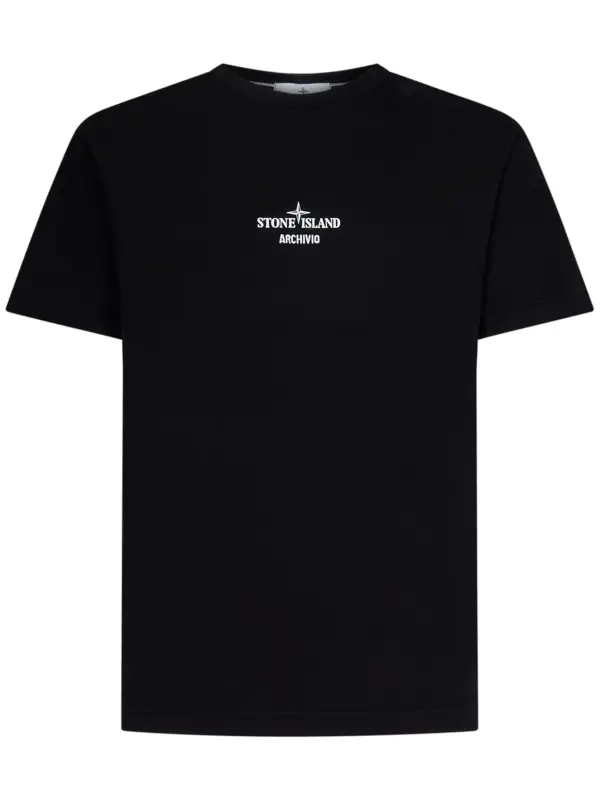 Stone Island Archivio Embroidered Crewneck T-Shirt