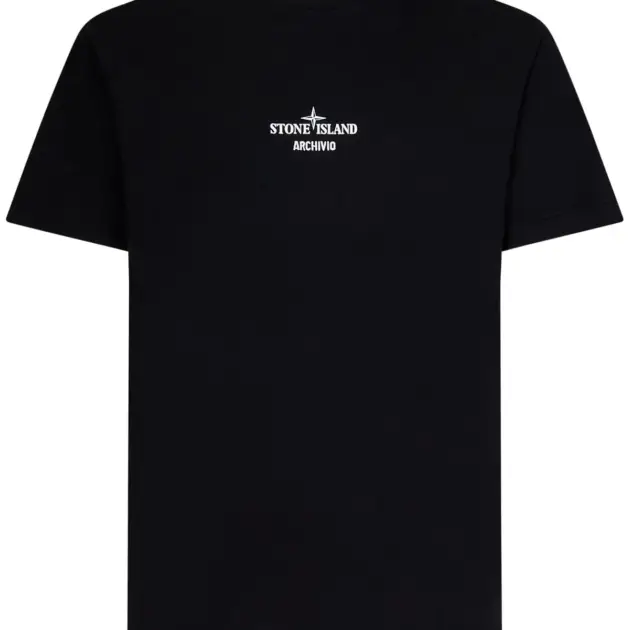 Stone Island Archivio Embroidered Crewneck T-Shirt