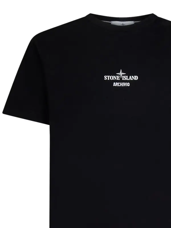 Stone Island Archivio Embroidered Crewneck T-Shirt - Imagen 3